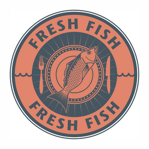 鱼体形状与新鲜的鱼字邮票