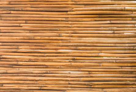 竹木材的篱笆墙背景