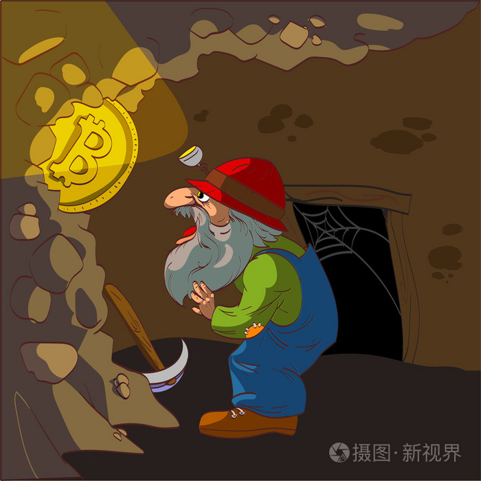 他同时挖矿发现比特币的矿工