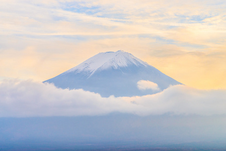 富士山的美景