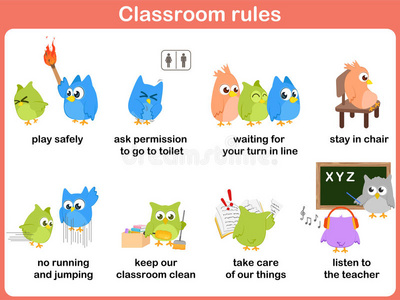 儿童课堂规则