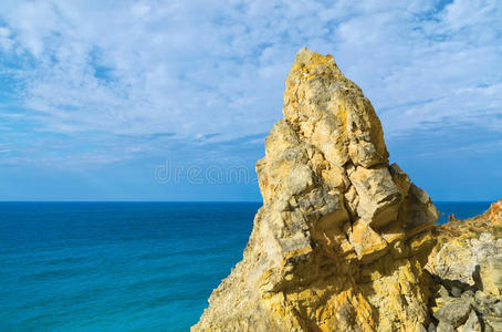 悬崖 俄罗斯 海滨 自然 腐蚀 砂岩 岩石 山墙 克里米亚