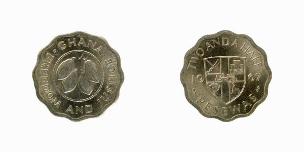 加纳硬币 pesewas