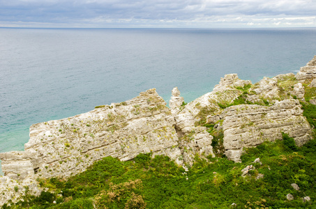 Seashore.Tarhankut,Dzhangul。克里米亚半岛