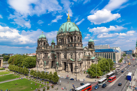 柏林大教堂的视图