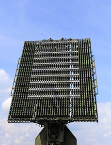 雷达天线的防空系统图片