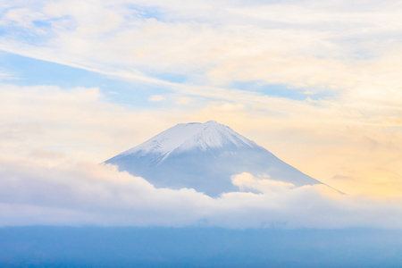 富士山的美景