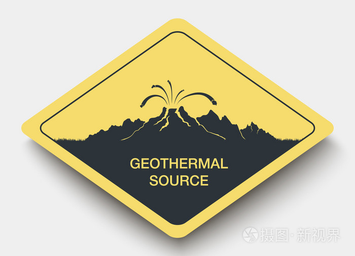 图标的地热资源和精力