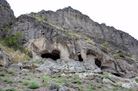 Vardzia 洞穴修道院。格鲁吉亚