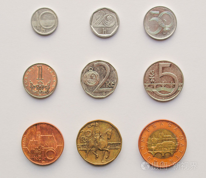 捷克克朗硬币