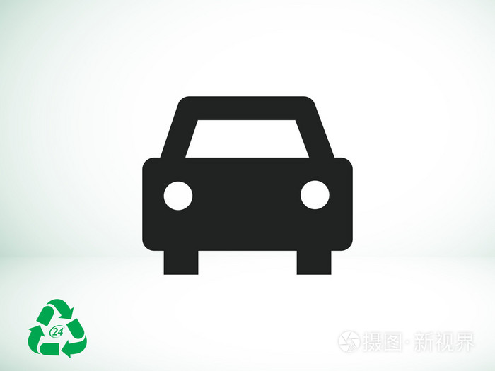 汽车剪影图标