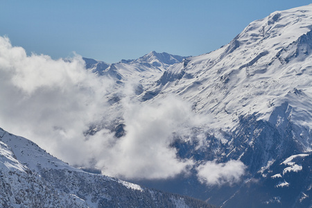 3 月的法国阿尔卑斯山