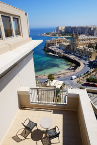 海景豪华酒店，马耳他的平台
