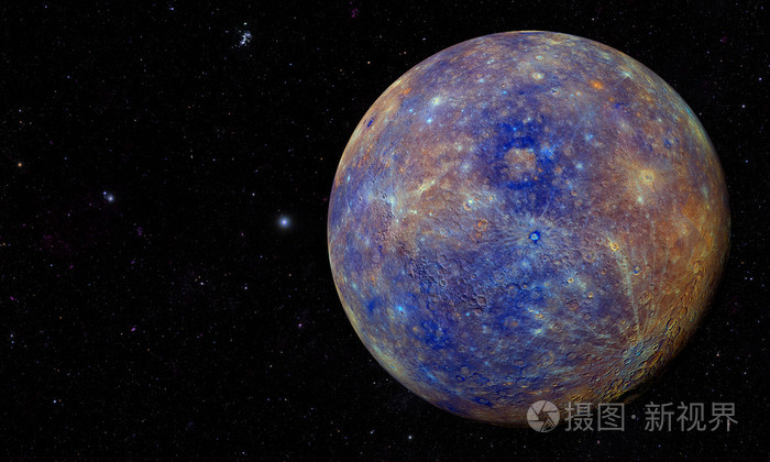 太阳系的行星水星照片-正版商用图片1m19ss-摄图新视界