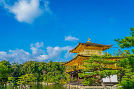 在京都的金阁寺