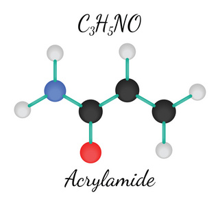 C3h5no 丙烯酰胺分子