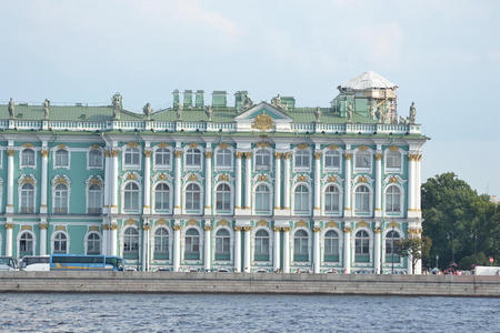 状态 彼得 观光 内瓦 宫殿 俄语 中心 路堤 景象 圣徒