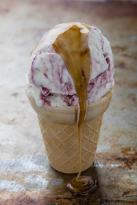 自制水果冰淇淋