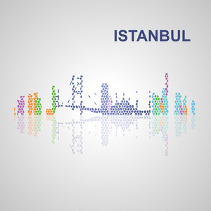 您设计的的伊斯坦布尔天际线