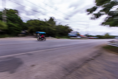 在泰国的电单车平移图片