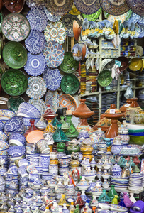 摩洛哥手工艺品市场图片