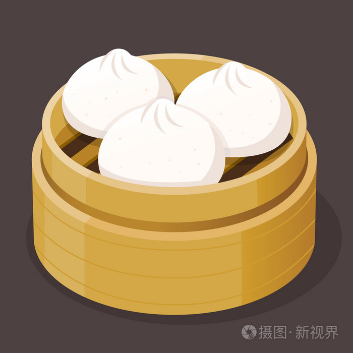 馒头点心插画-正版商用图片1mf2qk-摄图新视界