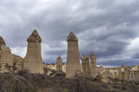 爱情谷。Capadocia。土耳其