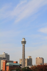 在日本神奈川县横滨海洋大厦