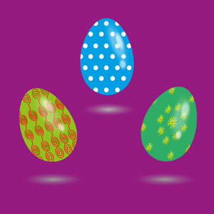 三个鸡蛋和各种模式