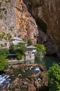 Blagaj 托钵僧房子-波斯尼亚和黑塞哥维那