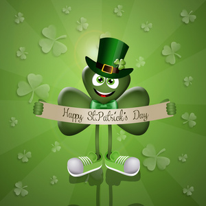 快乐的 San Patrick 天