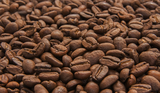烤的咖啡豆背景