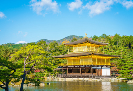 在京都的金阁寺