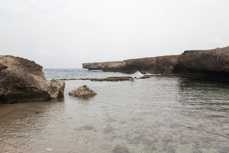 大西洋野生侧海滩