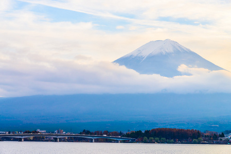 富士山的美景