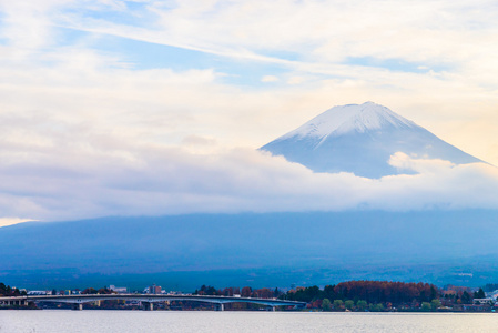 富士山的美景