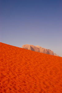 瓦迪朗姆酒沙漠与岩石，约旦