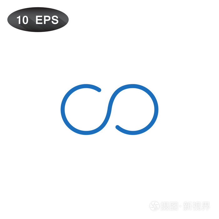 无穷大符号图标