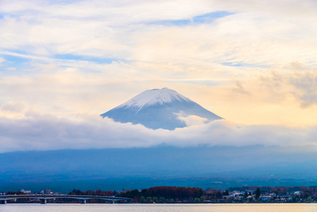 富士山的美景