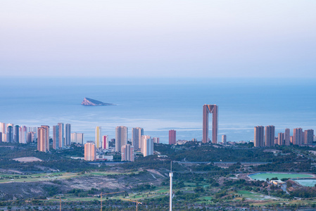 西班牙旅游胜地贝尼多姆