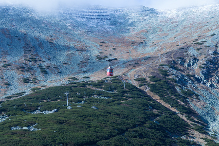 在高塔特拉山