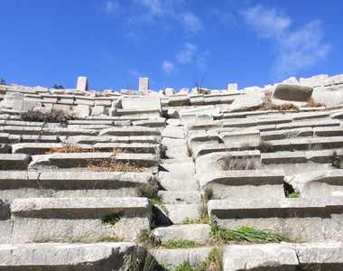 termessos 圆形剧场。土耳其