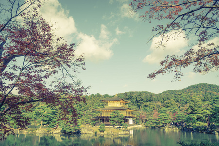 在京都的金阁寺