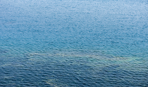 海表面。自然背景