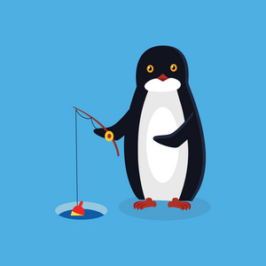动物 Pinguin 设计平面