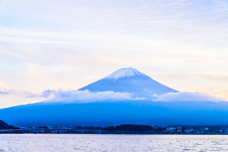 富士山的美景