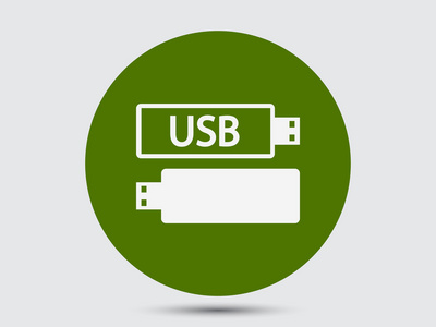 Usb 平面设计图标