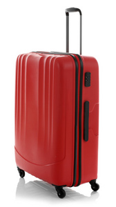 现代红色手提箱