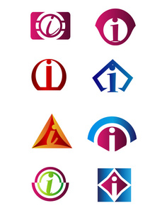 设置的字母标志品牌标识公司矢量符号设计模板