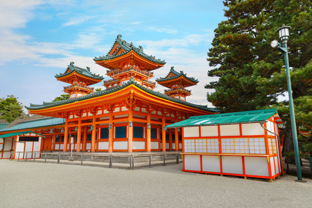 在日本京都平安神宫